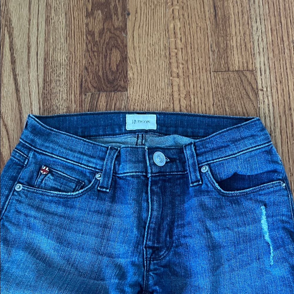 Hudson Jeans Women's Dark Blue High Rise Jeans